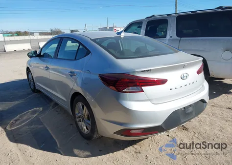 2019 Hyundai Elantra Sel from USA, damaged, VIN 5NPD84LF2KH468514